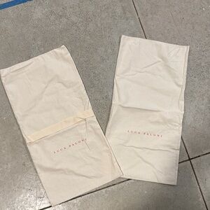 Luca Faloni Cream Dust Bag Set for Men